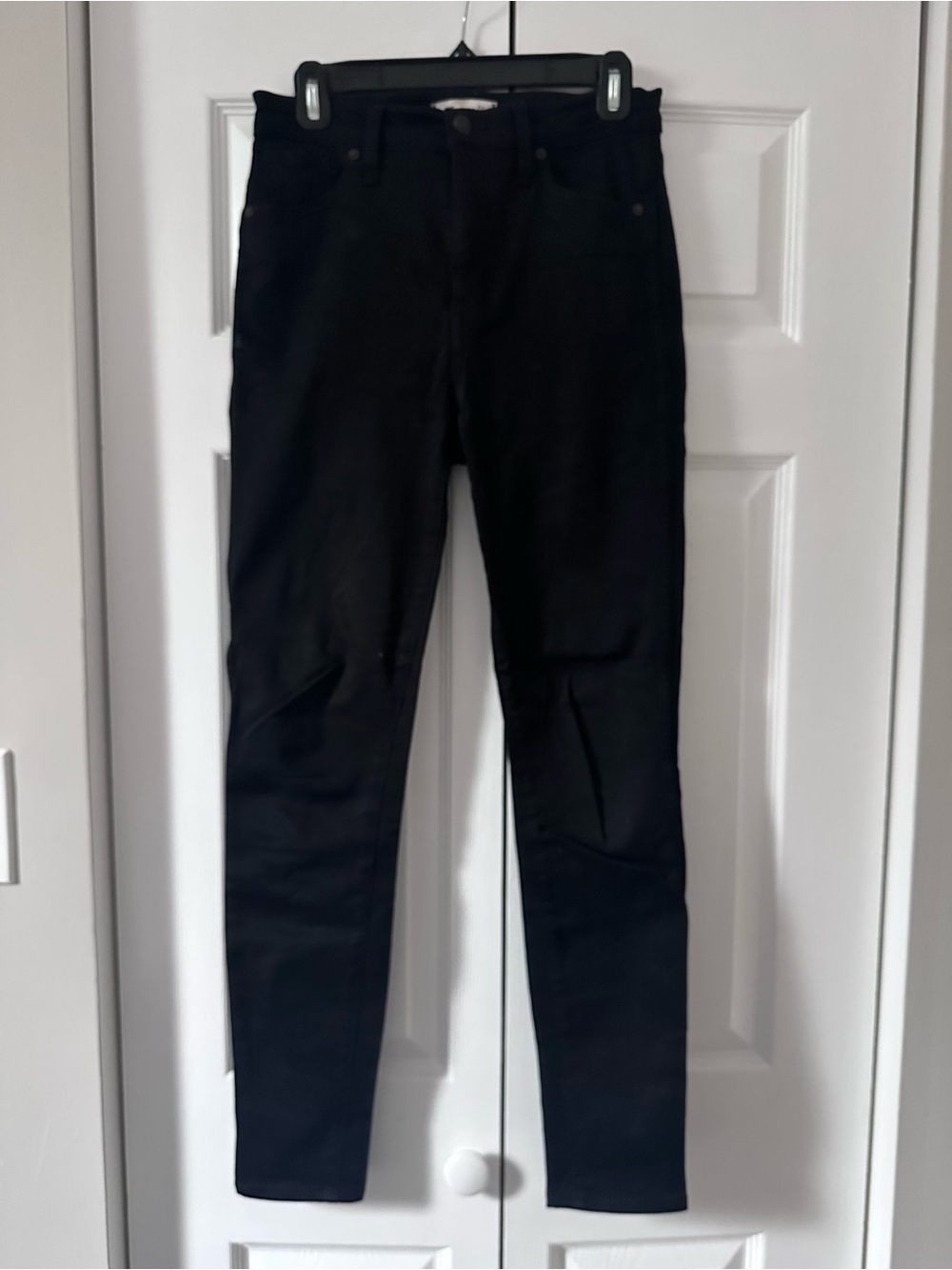 Madewell Black Skinny High-Rise Jeans